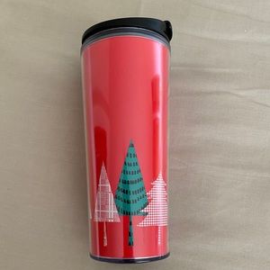 Starbucks 2017 Red Christmas Holiday Tree Tumbler